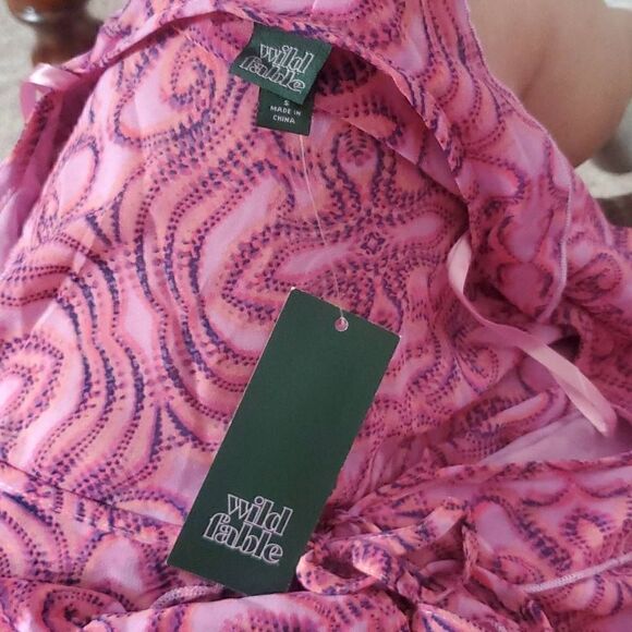 NWT WILD FABLE SHEER WOMENS TOP - Picture 4 of 4